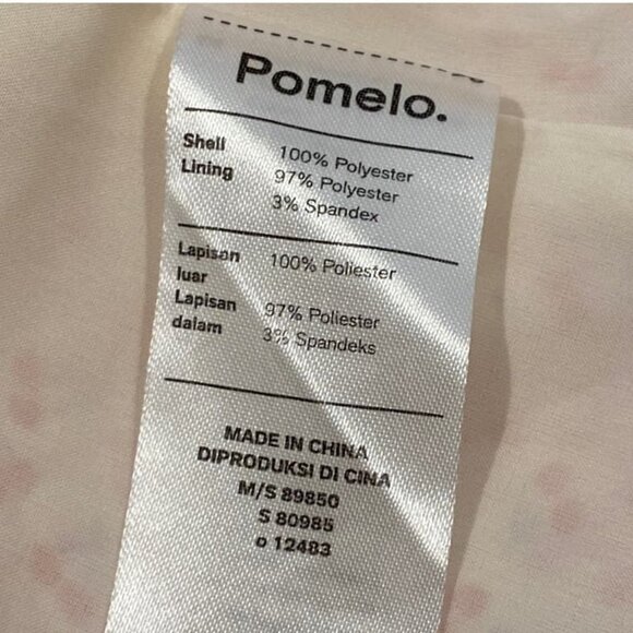 Print Midi Dress Smocked Sundress Sle - Picture 7 of 9